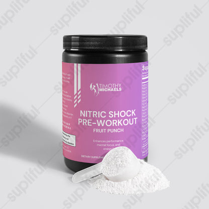 Nitric Shock Pre-Workout Powder (Fruit Punch)