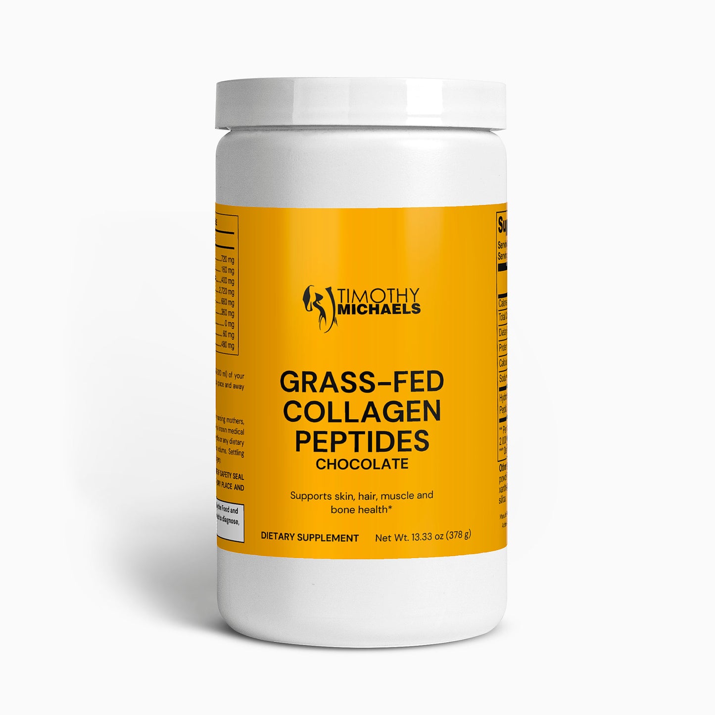 Grass-Fed Collagen Peptides Powder (Chocolate)