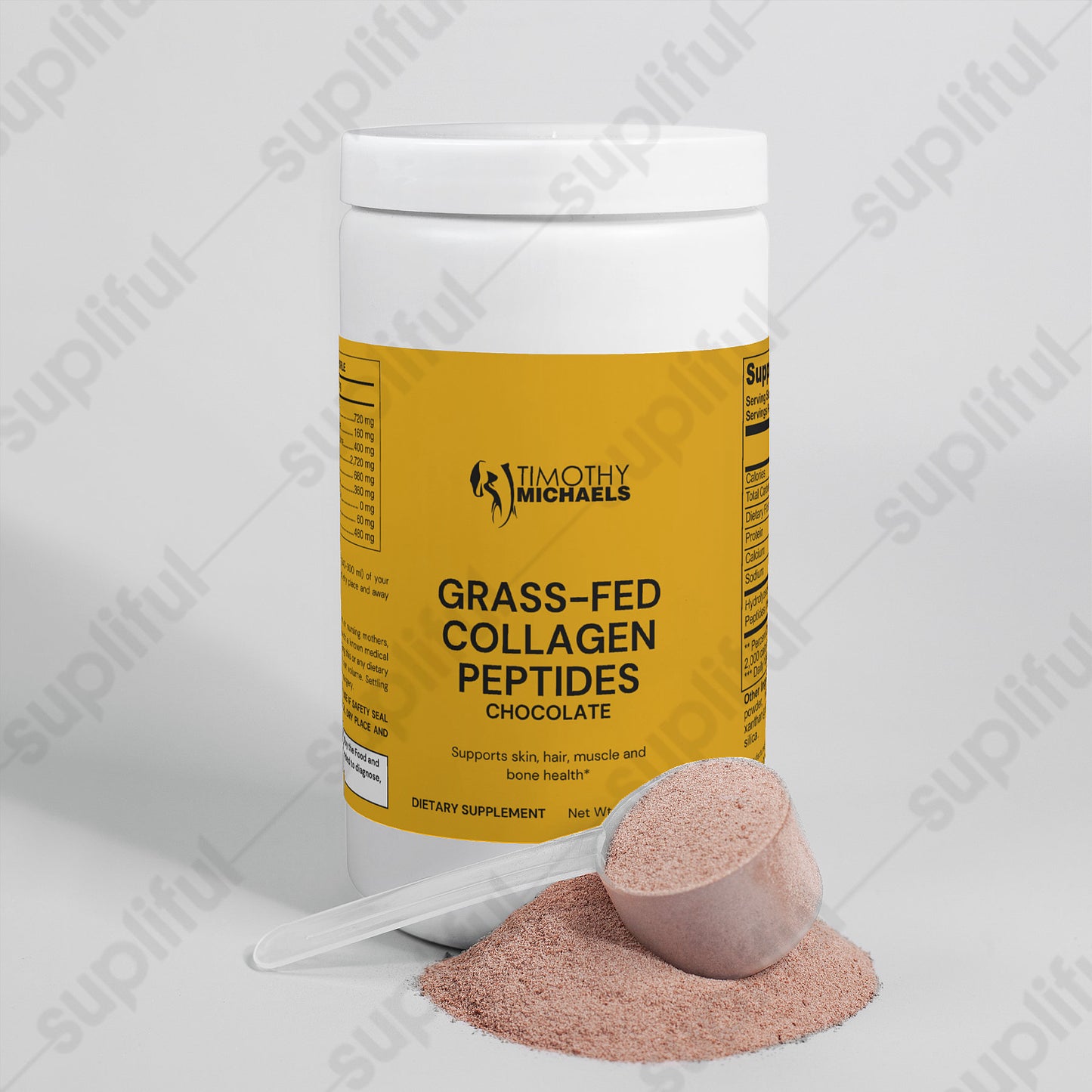 Grass-Fed Collagen Peptides Powder (Chocolate)