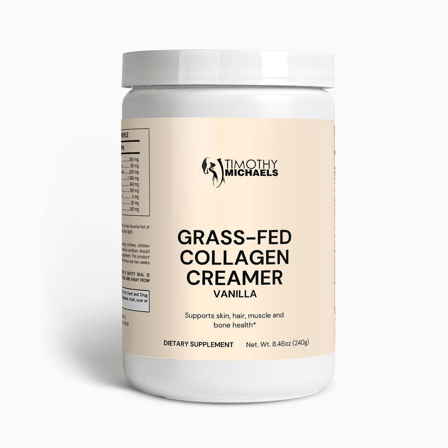 Grass-Fed Collagen Creamer (Vanilla)