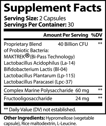 Probiotic 40 with Prebiotics