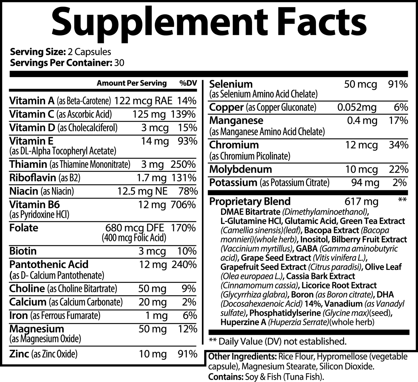 Brain & Focus Formula