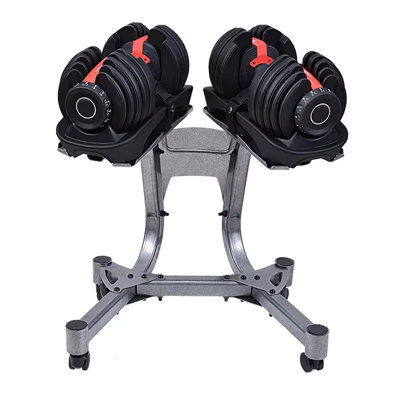 In Stock Dropshipping 52.5LB 24KG 552 Dumbeblls Fitness Equipment Adjustable Dumbbell